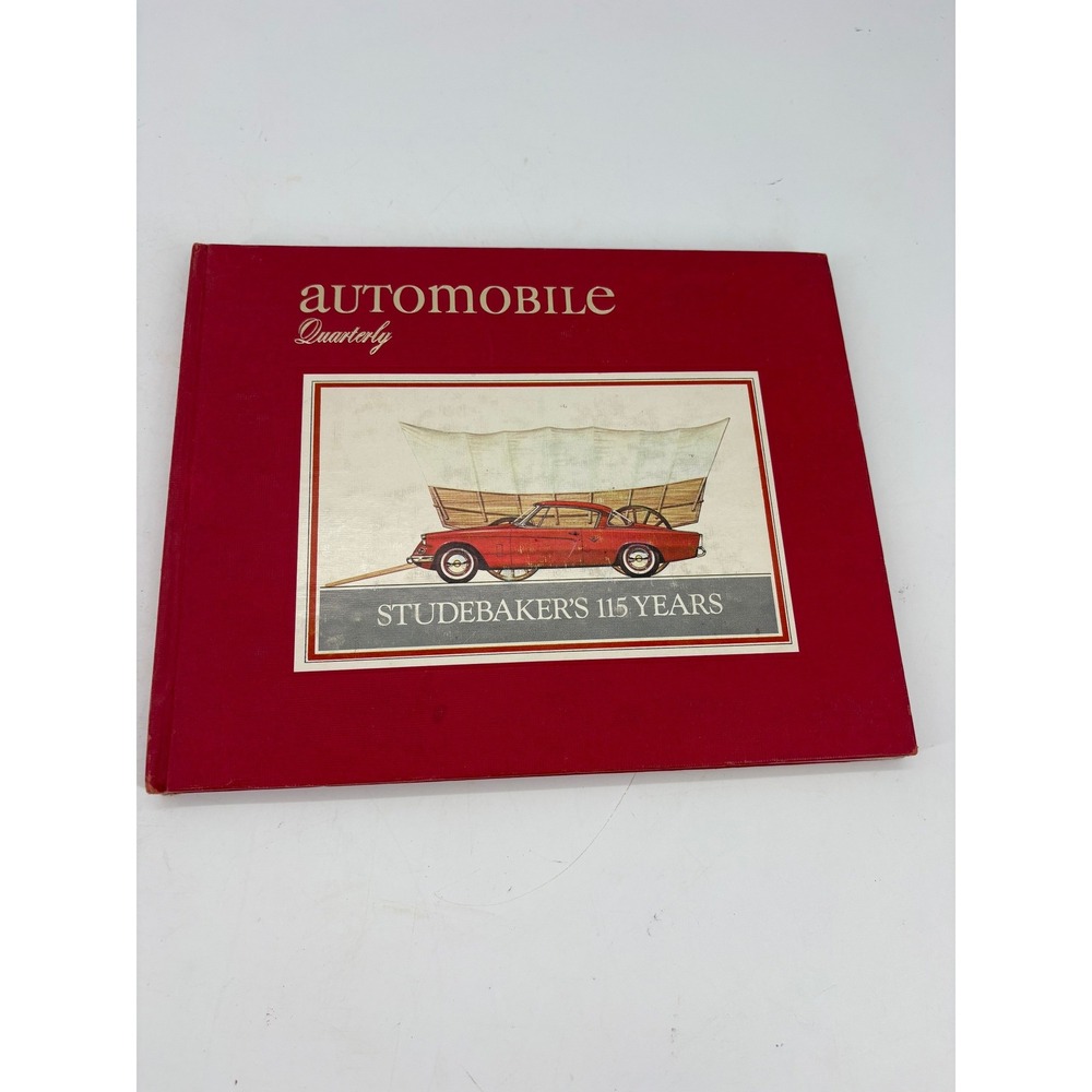 Automobile Quarterly Vol 10 No 3 1972 Studebaker 115 Years Bugatti Royale Red